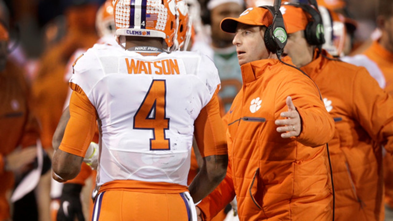 No. 5 Clemson beats Wake 35-13, wraps up division title